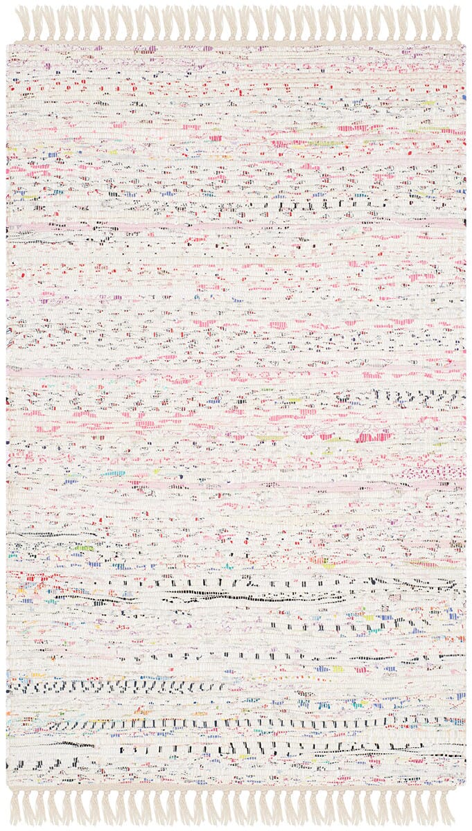 Safavieh Rag Rug Rar121G White / Multi Rugs.