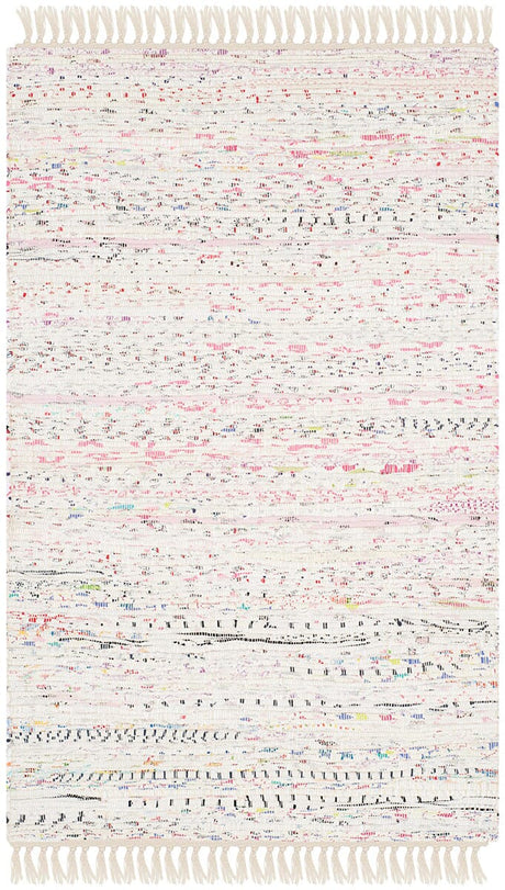 Safavieh Rag Rug Rar121G White / Multi Rugs.
