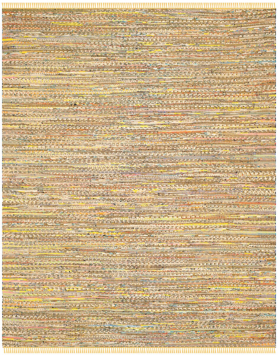 Safavieh Rag Rug Rar121H Yellow / Multi Rugs.