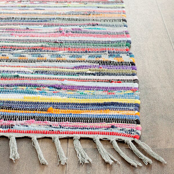 Safavieh Rag Rug Rar121M Grey / Multi Rugs.
