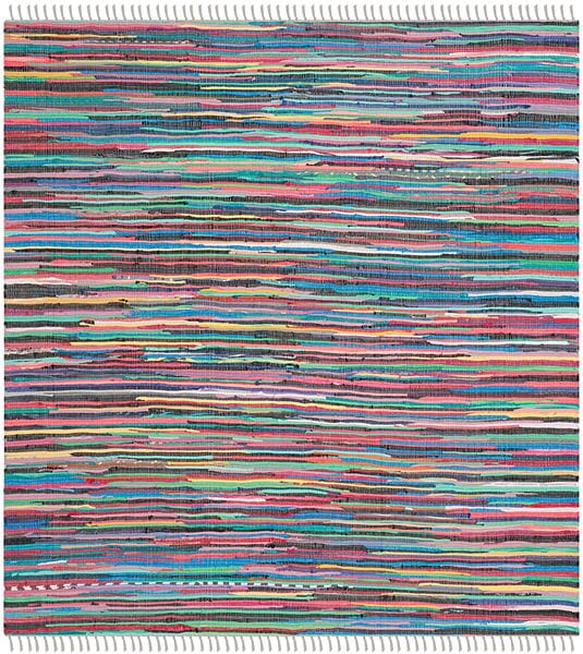 Safavieh Rag Rug Rar121M Grey / Multi Rugs.