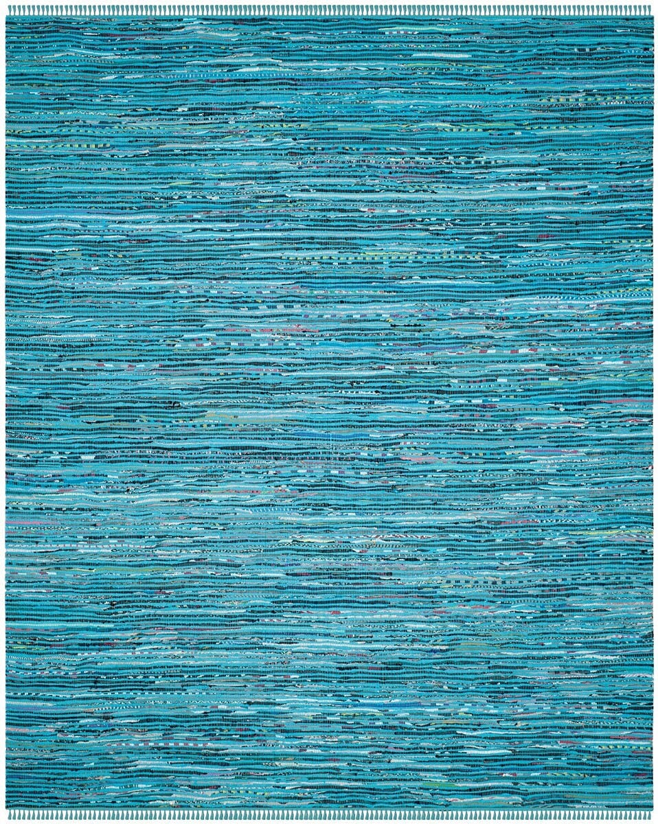 Safavieh Rag Rug Rar125C Turquoise/Multi Rug.