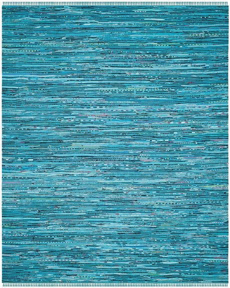 Safavieh Rag Rug Rar125C Turquoise/Multi Rug.