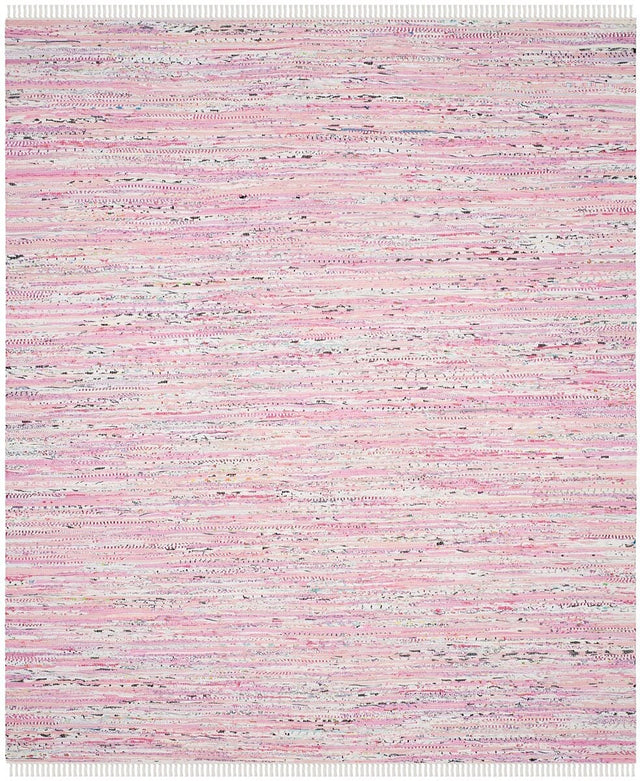 Safavieh Rag Rug Rar125E Light Pink/Multi Rug.