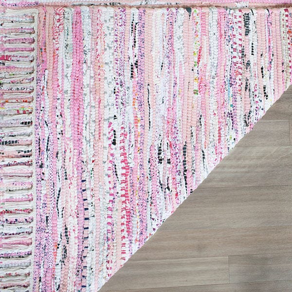 Safavieh Rag Rug Rar125E Light Pink/Multi Rug.