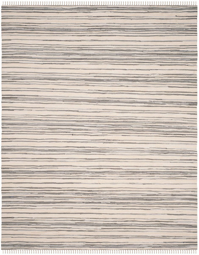 Safavieh Rag Rug Rar126A Ivory / Grey Rugs.