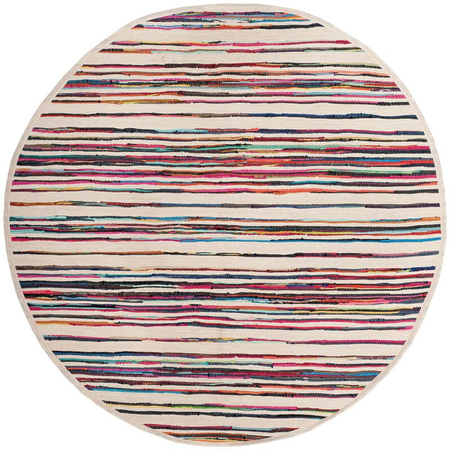 Safavieh Rag Rug Rar126G Ivory / Multi Rugs.