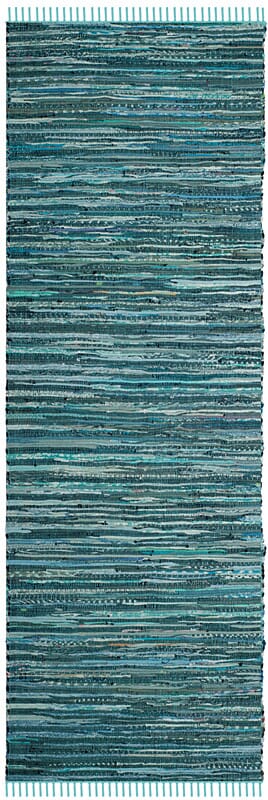 Safavieh Rag Rug Rar127C Turquoise / Multi Rugs.