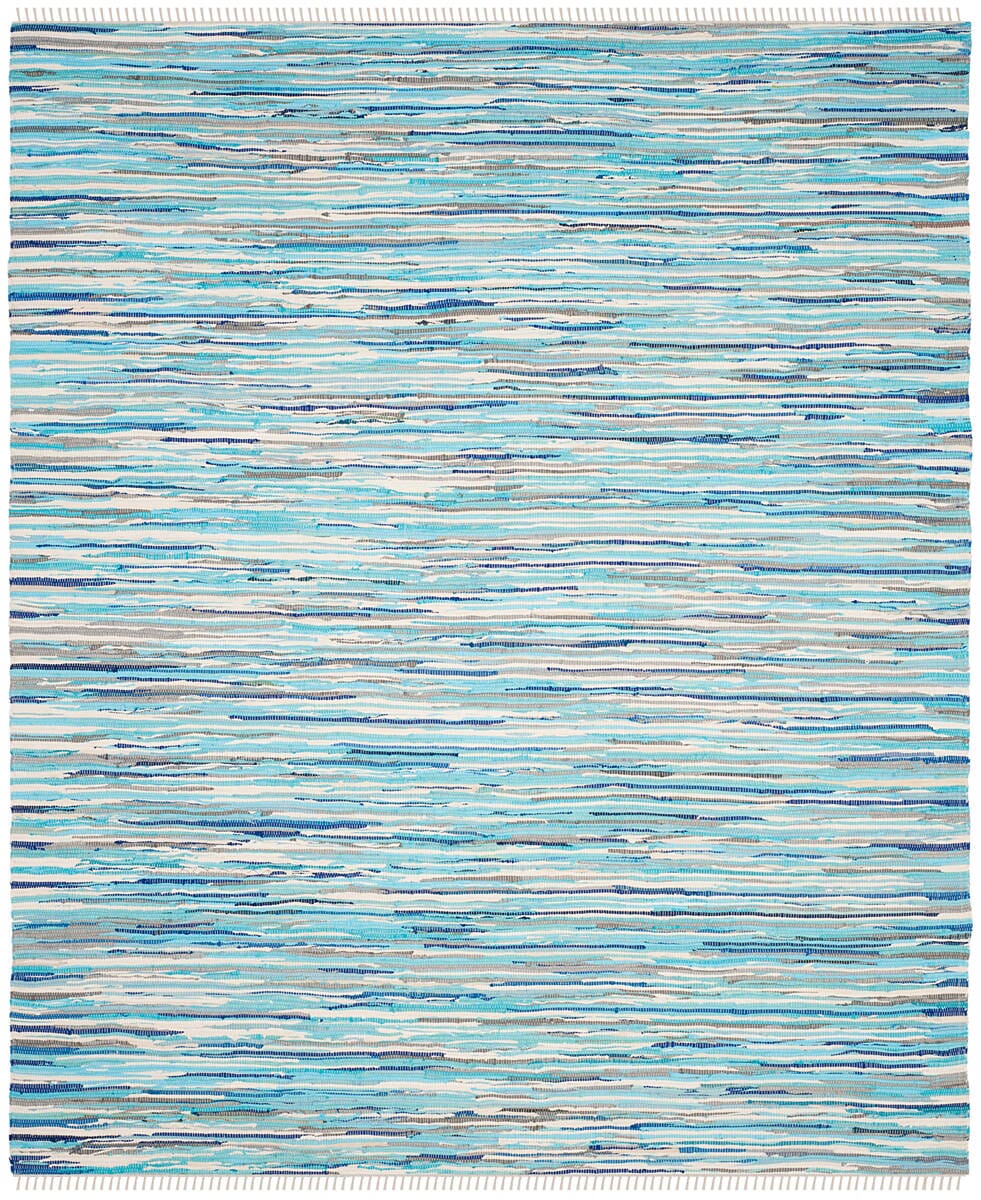 Safavieh Rag Rug Rar129C Turquoise / Multi Rugs.