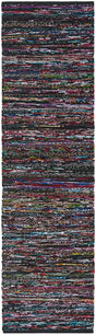 Safavieh Rag Rug Rar250G Black / Red Rugs.
