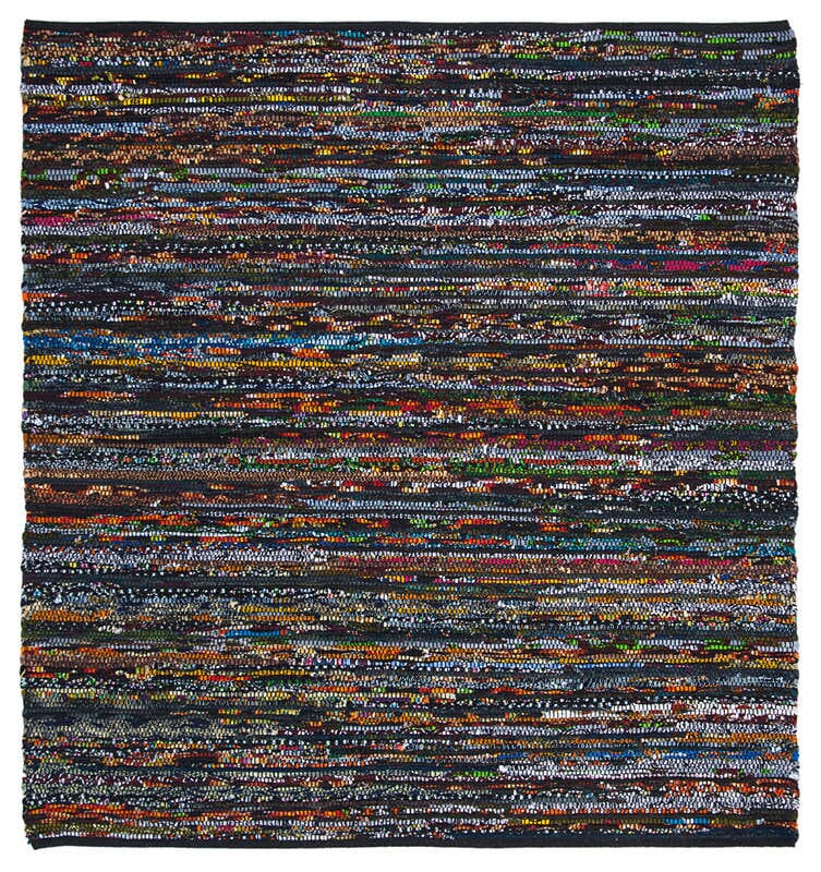 Safavieh Rag Rug Rar250G Black / Red Rugs.
