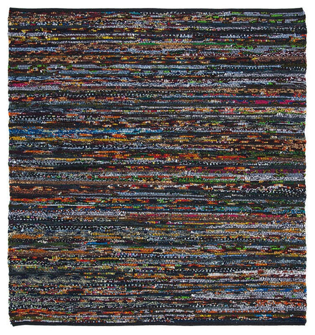 Safavieh Rag Rug Rar250G Black / Red Rugs.