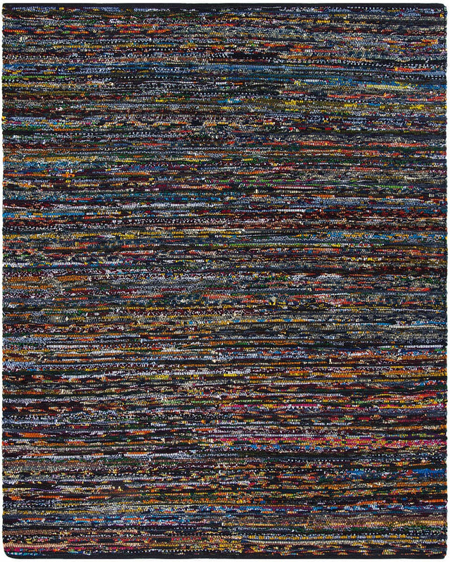 Safavieh Rag Rug Rar250G Black / Red Rugs.