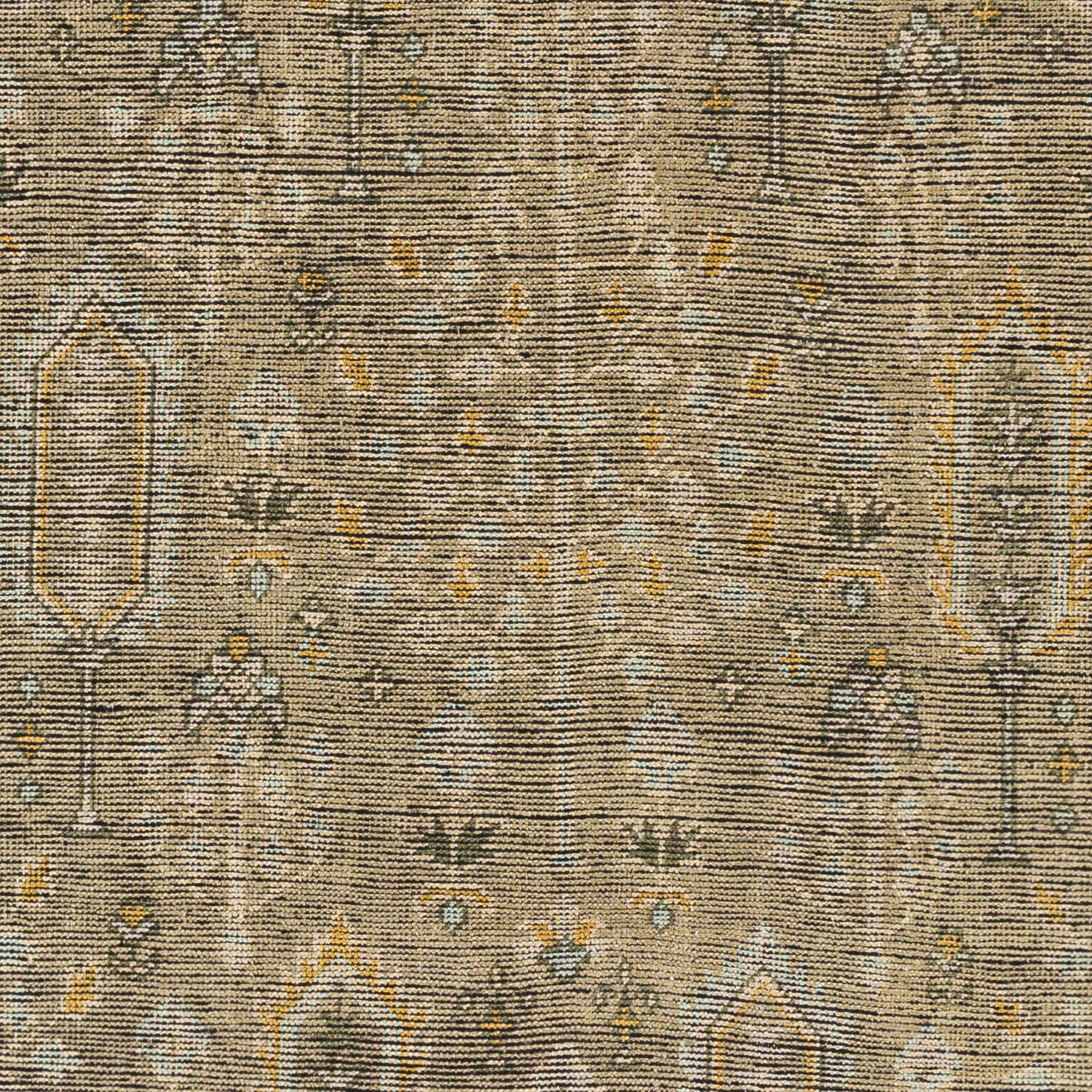Surya Reign Reg-2302 Sage, Camel, Aqua, Tan Rugs.