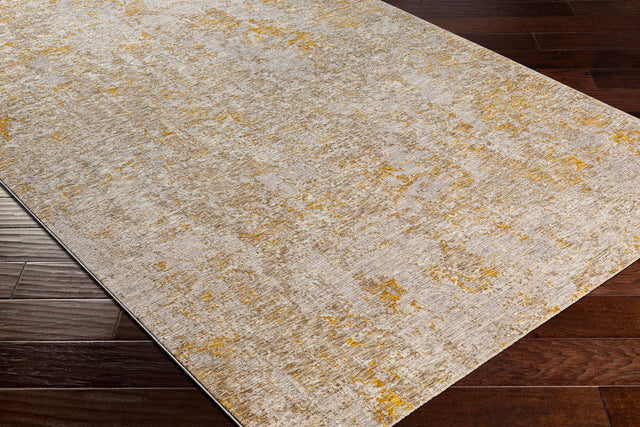 Surya Reina Ren-2310 Light Gray, Light Brown, Medium Gray, Mustard Rugs.