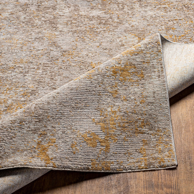 Surya Reina Ren-2310 Light Gray, Light Brown, Medium Gray, Mustard Rugs.