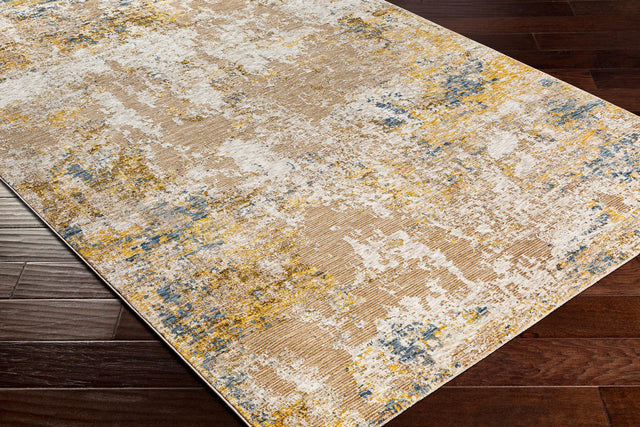 Surya Reina Ren-2312 Cream, Light Gray, Light Brown, Tan Rugs.