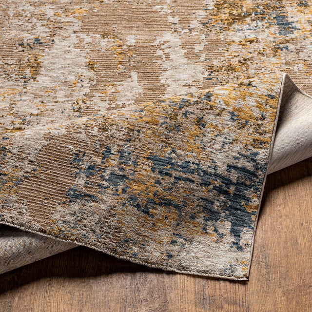 Surya Reina Ren-2312 Cream, Light Gray, Light Brown, Tan Rugs.