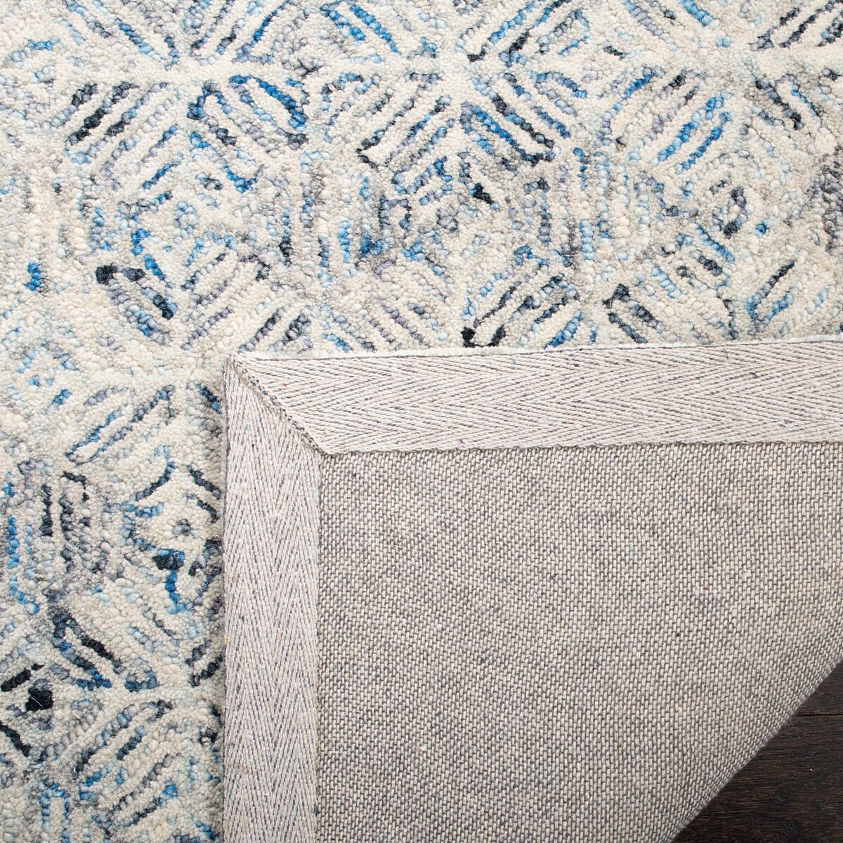 Safavieh Renaissance Ren629A Blue / Ivory Rugs.