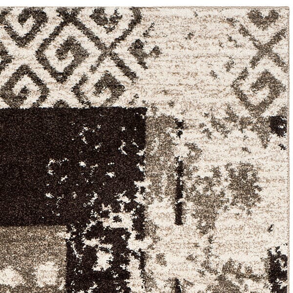 Safavieh Retro Ret2135-1125 Creme / Brown Rugs.