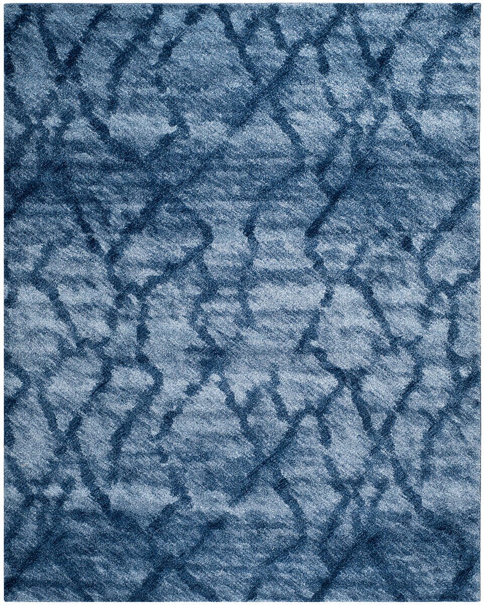 Safavieh Retro Ret2144-6570 Blue / Dark Blue Rugs.