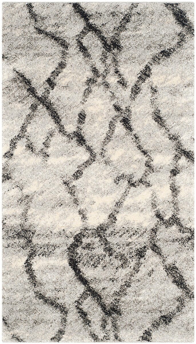 Safavieh Retro Ret2144-7990 Light Grey / Black Rugs.