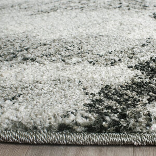 Safavieh Retro Ret2144-7990 Light Grey / Black Rugs.