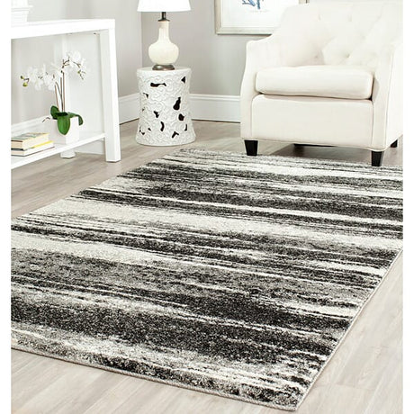 Safavieh Retro Ret2693-8479 Dark Grey / Light Grey Rugs.