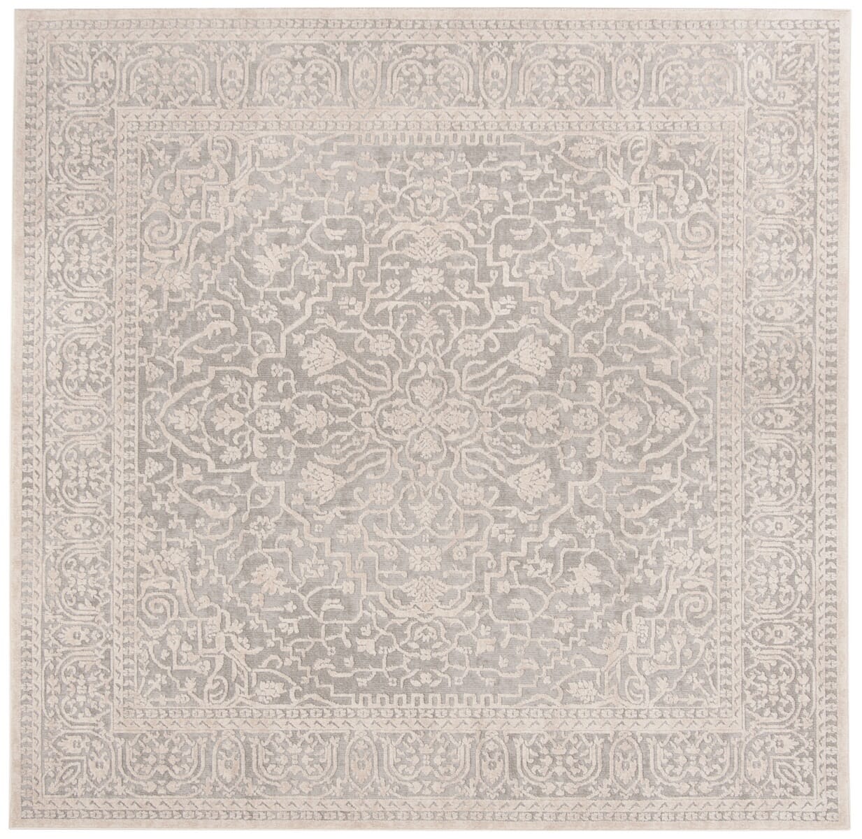Safavieh Reflection Rft670C Light Grey/Cream Rug.