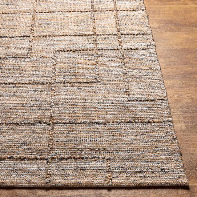 Surya Regal Rgl-2300 Tan, Charcoal Rug.