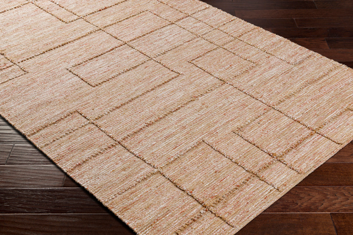 Surya Regal Rgl-2301 Tan, Burgundy Rug.