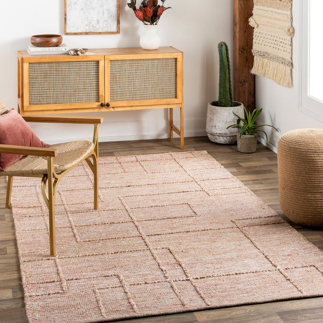 Surya Regal Rgl-2301 Tan, Burgundy Rug.