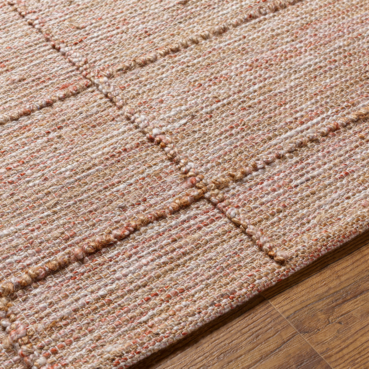 Surya Regal Rgl-2301 Tan, Burgundy Rug.