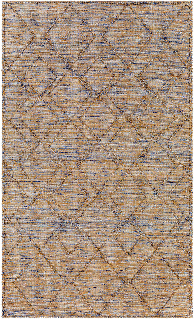 Surya Regal Rgl-2303 Tan, Dark Blue Rug.