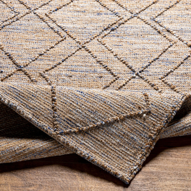 Surya Regal Rgl-2303 Tan, Dark Blue Rug.