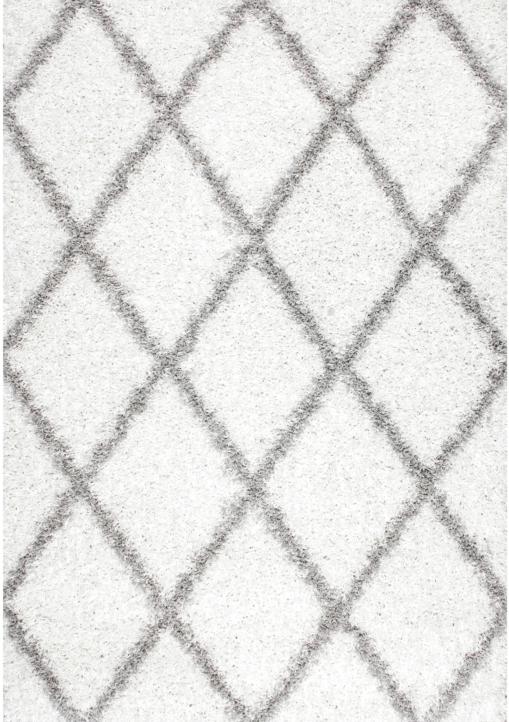 Nuloom Tess Moroccan Nte2947D White Area Rug