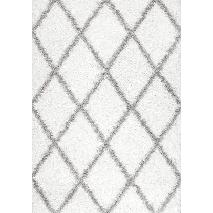 Nuloom Tess Moroccan Nte2947D White Area Rug