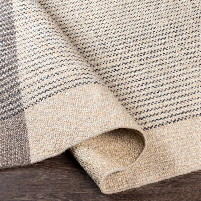 Surya Reliance Rli-2300 Charcoal, Taupe, Black, Beige Rugs.