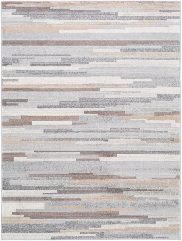 Surya Roma Rom-2302 Medium Gray, Camel, Tan, Light Gray Rugs.