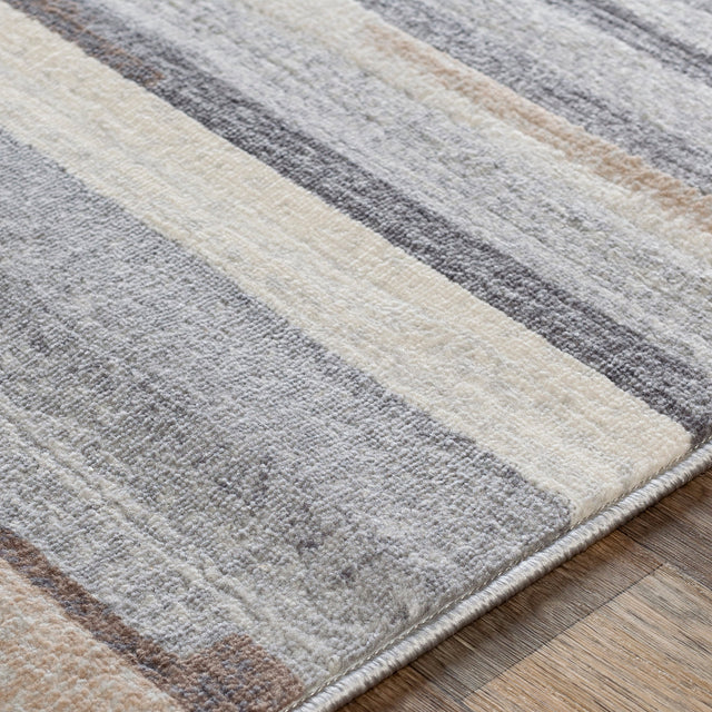 Surya Roma Rom-2302 Medium Gray, Camel, Tan, Light Gray Rugs.