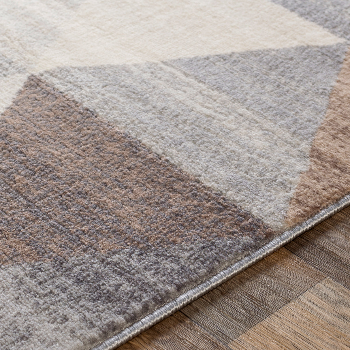Surya Roma Rom-2303 Medium Gray, Camel, Tan, Light Gray Rugs.