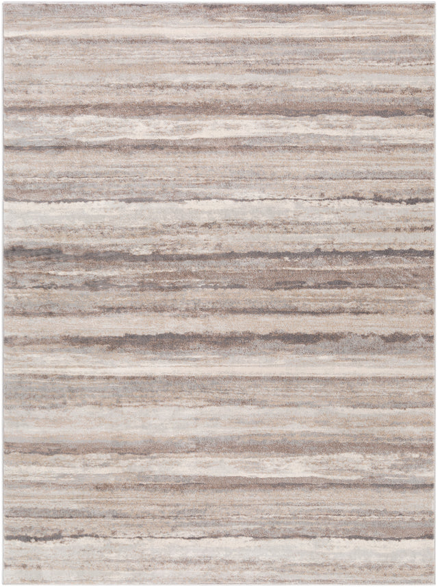 Surya Roma Rom-2306 Medium Gray, Tan, Camel, White Rugs.