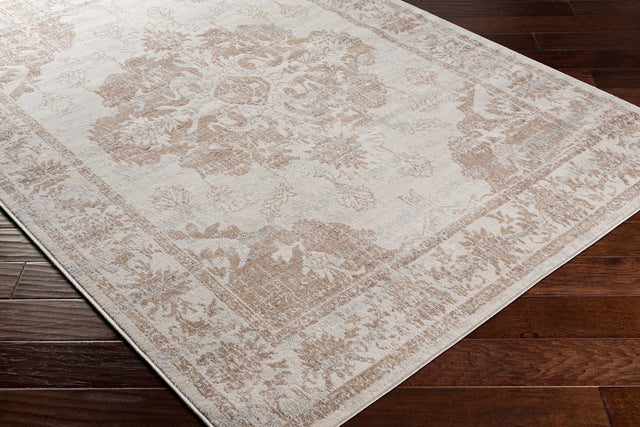 Surya Roma Rom-2363 Camel, Cream, Light Gray Rugs.