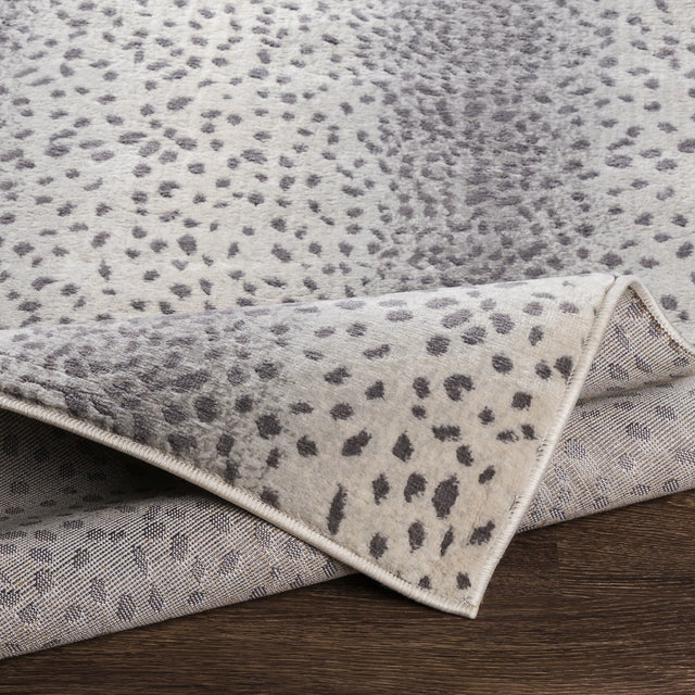 Surya Roma Rom-2371 Charcoal, Cream, Medium Gray, Light Gray Rugs.