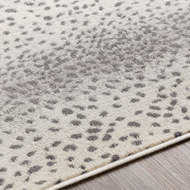 Surya Roma Rom-2371 Charcoal, Cream, Medium Gray, Light Gray Rugs.