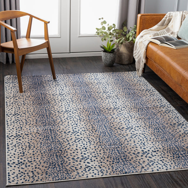 Surya Roma Rom-2372 Navy, Camel, Cream Rugs.