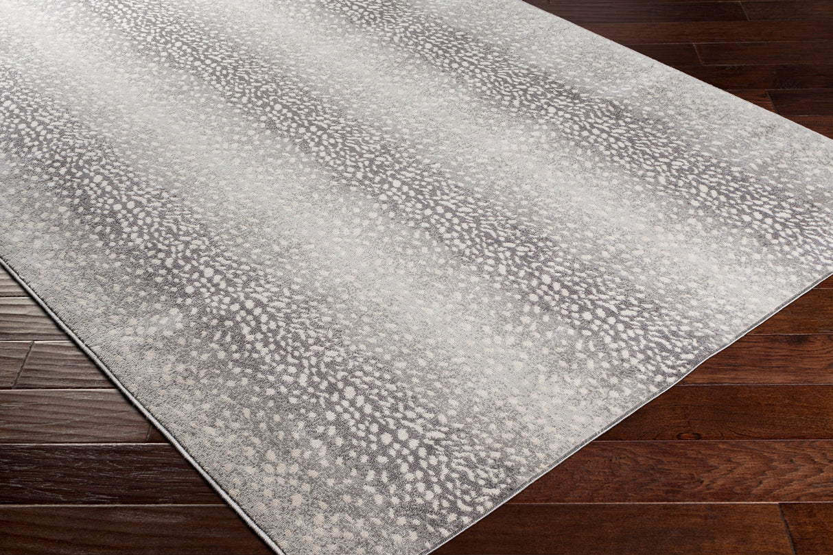 Surya Roma Rom-2373 Light Gray, Cream, Medium Gray, Charcoal Rugs.
