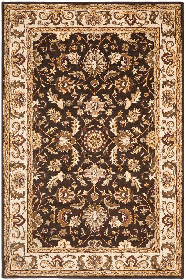 Safavieh Royalty Roy239A Chocolate / Beige Rugs.