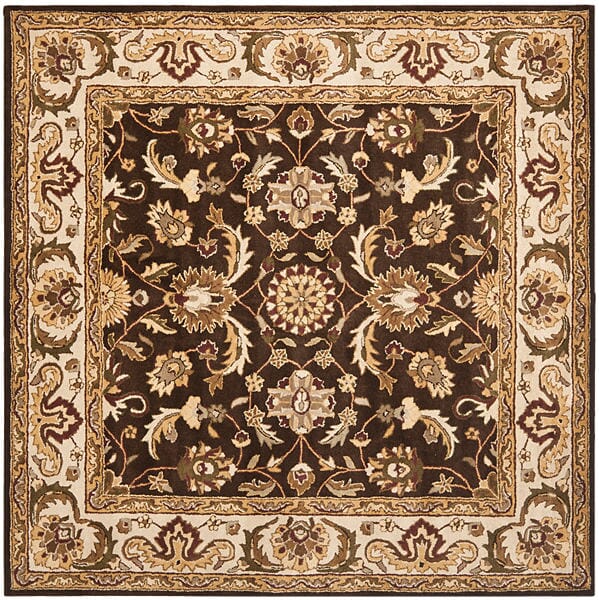 Safavieh Royalty Roy239A Chocolate / Beige Rugs.