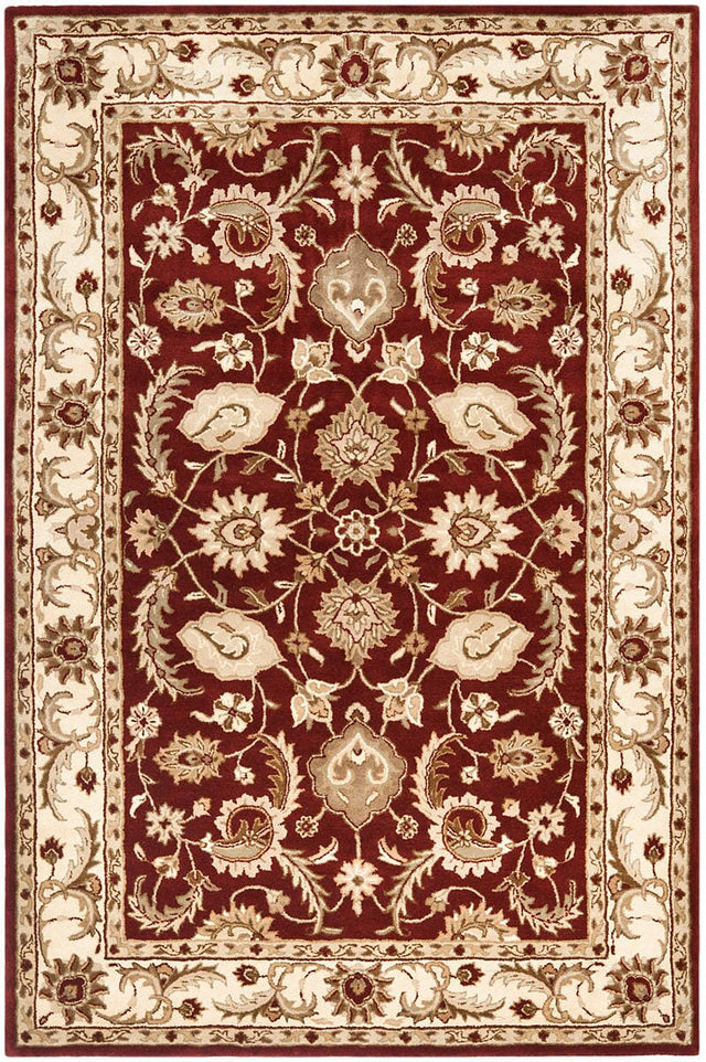 Safavieh Royalty Roy244B Red/Ivory Rug.